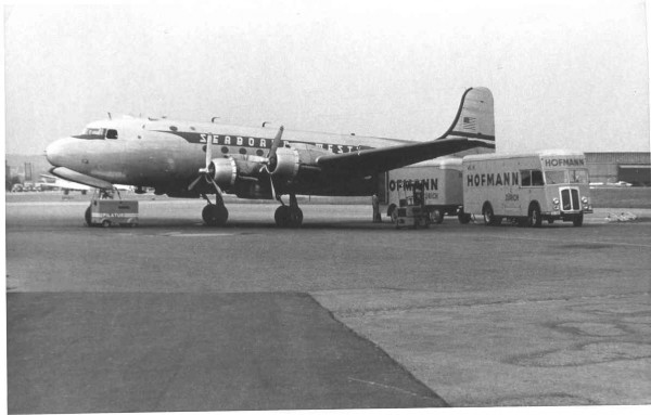 Hofmann Zürich DC-4 beim Belad